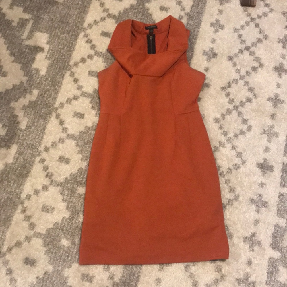 Banana republic orange dress